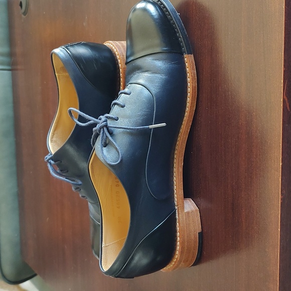 The Office of Angela Scott Ms. Baker Navy and Black Size 38/8 - Picture 5 of 9